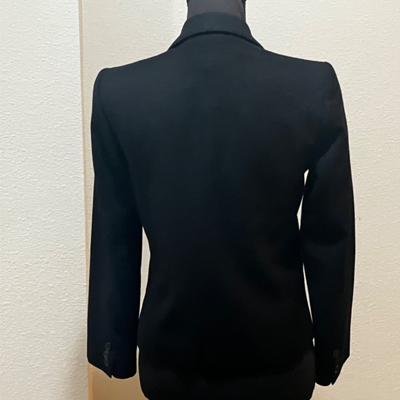 Jones, New York, black wool, high, waisted blazer - Picture 6 of 6